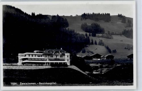 3770 Zweisimmen 1933 - Krankenhaus