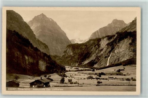 8783 Linthal - Thierfehd Abschluss des Lintales