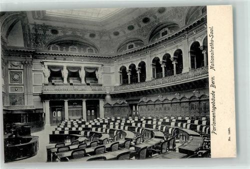3000 Bern Berne - Nationalratssaal Bundeshaus