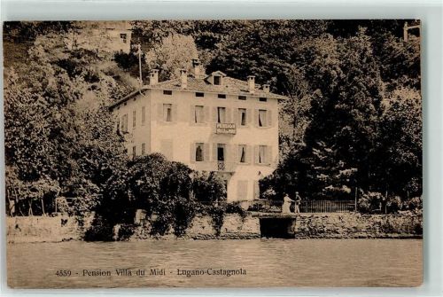 6906 Castagnola-Cassarate 1912 - Pension Villa du Midi