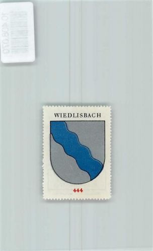 4537 Wiedlisbach - Vignette Wappen Kaffee Hag ca 1920-1940