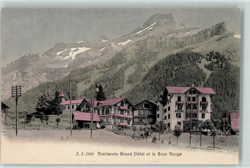 Diablerets - Grand Hotel Scex Rouge
