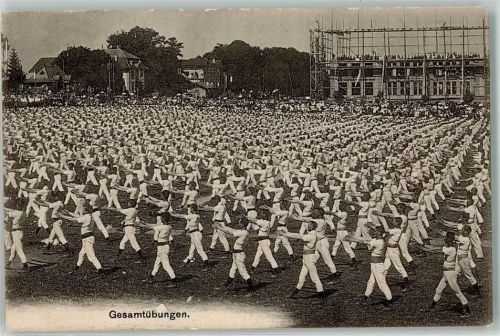 3000 Bern Berne Foto AK Turnanlass Gesamtübungen Ort lt. Fotograf