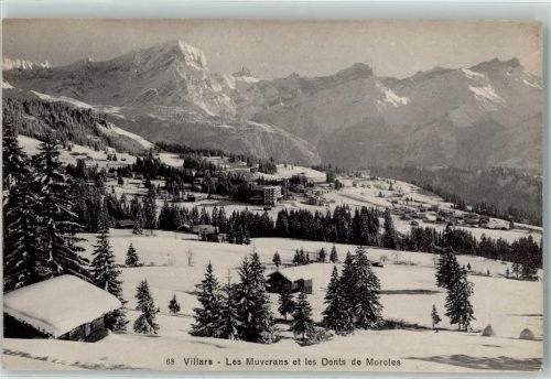 1884 Villars-sur-Ollon - Les Muverans Dents de Morcles