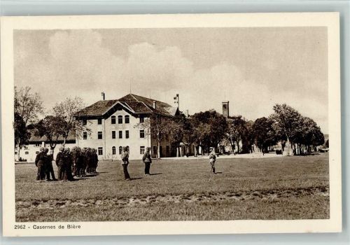 1145 Bière 1925 - Antreten - Verlag SG 2962, sehr gute Erhaltung AK