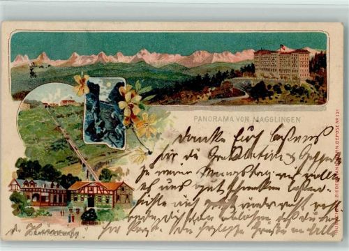 2532 Magglingen Macolin 1899 Lithographie