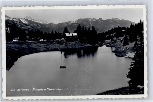 1865 Les Diablerets Ormont-Dessus - Meilleret et Chamossaire Lac Retaud