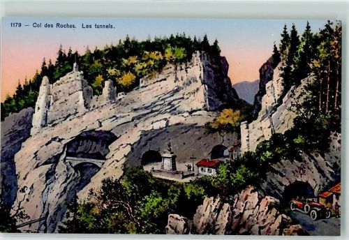 Col des Roches - Les tunnels