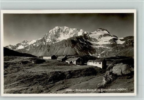 3900 Simplon Kulm - et le Fletschhorn