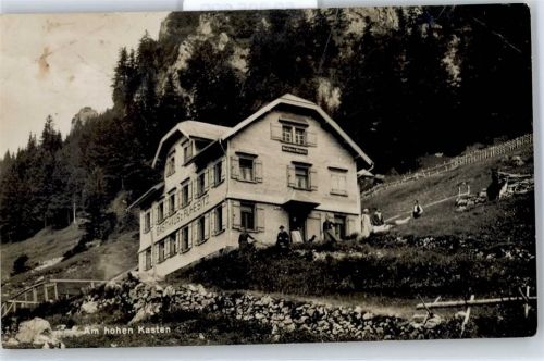 9058 Brülisau Gebrauchsspuren Gasthaus zum Ruhesitz am hohen Kasten