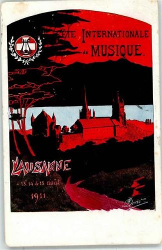 1000 Lausanne Losanna 1911