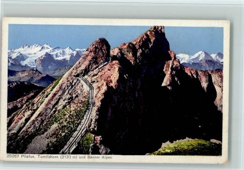 Pilatus - Tomlishorn und Berner Alpen