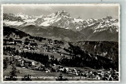 1885 Chesières 1943 Foto AK