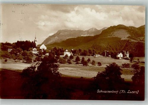 Schwarzenberg 1924 Foto AK