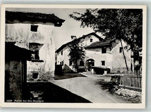 7515 Sils/Segl Baselgia 1940 Foto AK
