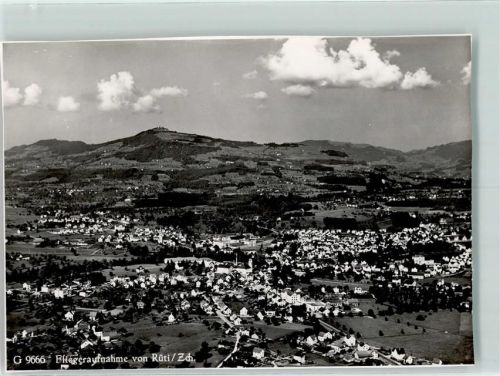 8630 Rüti ZH Gebrauchsspuren Fliegeraufnahme