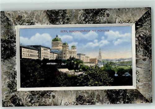 3000 Bern Berne - Bundeshaus Münster