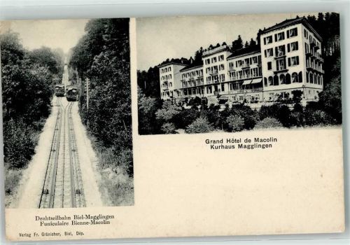 2532 Magglingen Macolin - Drahtseilbahn Hotel