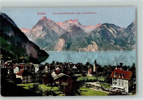 6452 Sisikon 1917 - Vierwaldstättersee AK