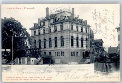 8703 Erlenbach ZH - 1905, Hotel Kreuz
