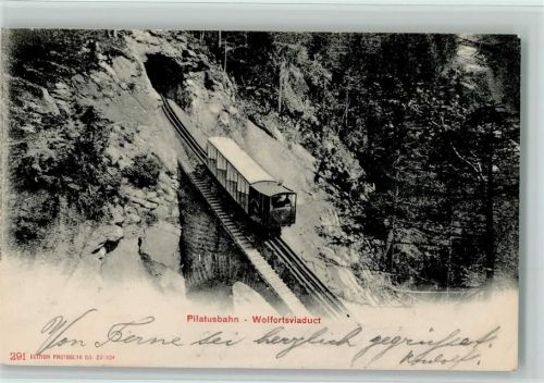 Pilatus - Pilatusbahn Wolfortsviaduct