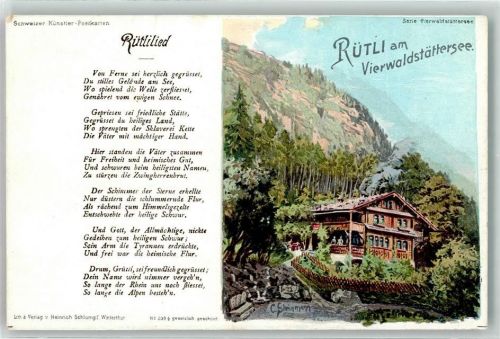 6441 Rütli - Rütlilied Rütlihaus