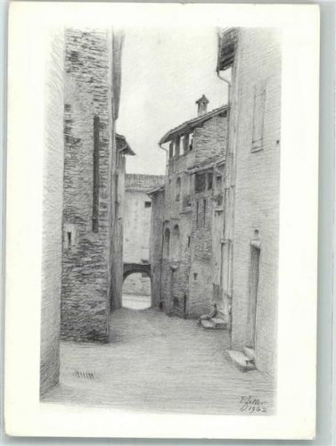 6991 Neggio 1963 Künstlerkarte sign. Zeller, E.