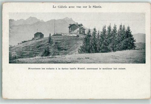 9056 Gais - le Gäbris avec vue sur le Säntis