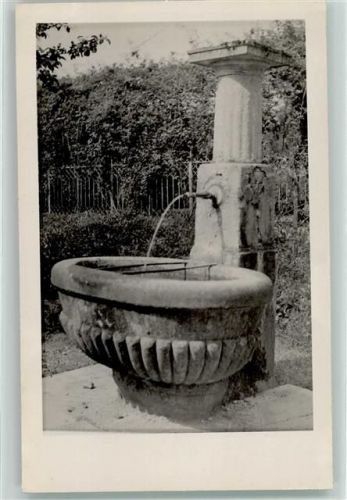 8477 Oberstammheim Foto AK Ort handschriftlich Brunnen