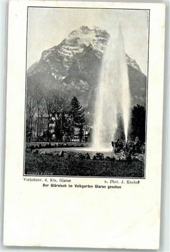 Glärnisch - Springbrunnen im Volksgarten
