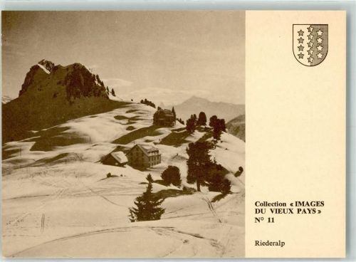 3987 Riederalp - Collection Images du Vieux Pays Serie Nr. 11 Winter