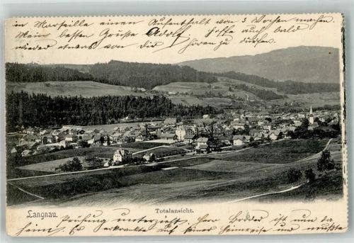 3550 Langnau im Emmental 1912 Foto AK