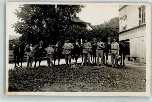 3752 Wimmis 1933 Foto AK Uniform Feldpost Säumer-Rekt.Schule II. Kp. Ort lt. Stempel