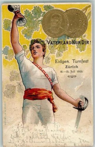 8000 Zürich 1903 Prägedruck Lithographie AK