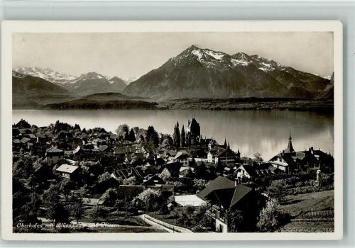 3653 Oberhofen am Thunersee - Thunersee Blüemlisalp Niesen