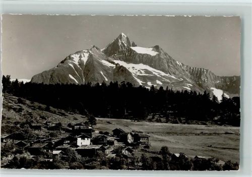 3934 Zeneggen - Altes Zeneggen mit Bietschhorn