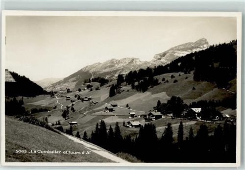 1862 La Comballaz Ormont-Dessous - Tours d' Ai