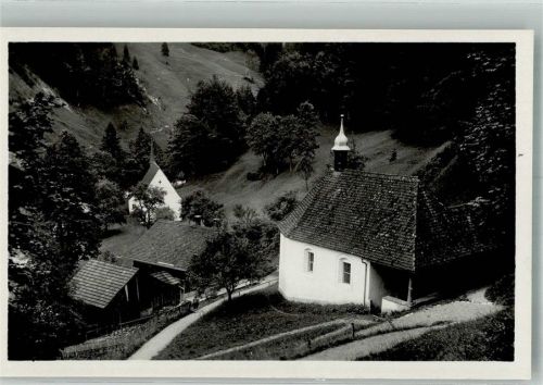 6073 Flüeli-Ranft Foto AK Kirche Einsiedelei Niklaus v.d.Flüe