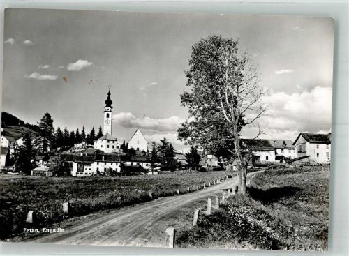 7551 Ftan Foto AK Kirche