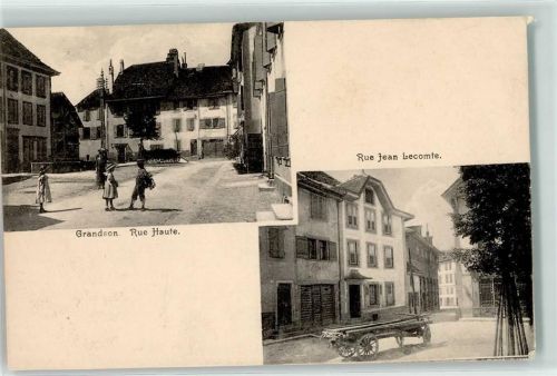 1422 Grandson 1916 - Rue Jean Lecomte Rue Haute