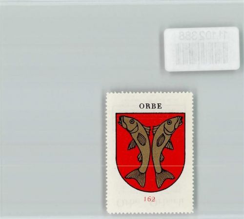 1350 Orbe - Vignette Wappen Kaffee Hag ca 1920-1940
