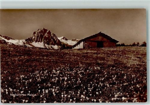 7516 Maloja - Almhütte Hüttenstempel