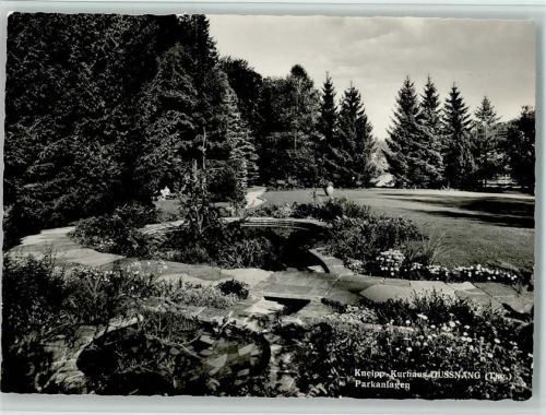 8374 Dussnang - Kneipp-Kurhaus Parkanlagen