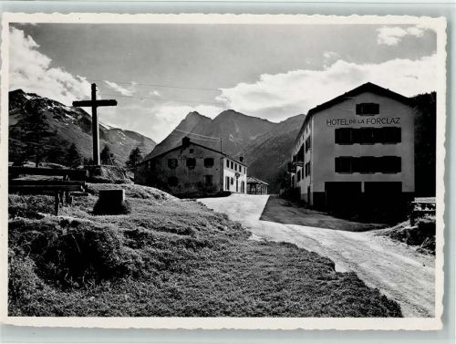 1929 Trient - Hôtel de la Forclaz Kruez la Croix de Fer