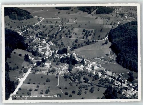 8374 Dussnang - Fliegeraufnahme Kirche