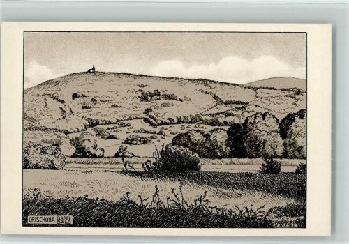 St Chrischona - gezeichnete Karte A. Riedel