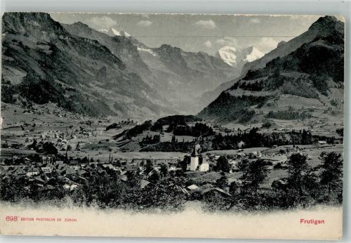 3714 Frutigen 1912 Foto AK