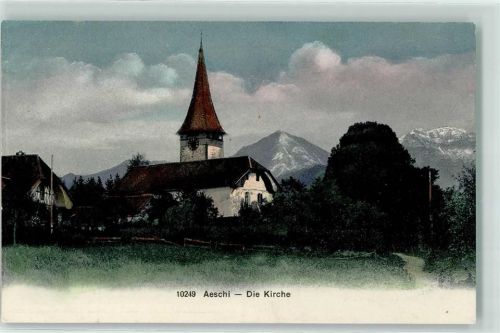 3703 Aeschi b. Spiez - Kirche