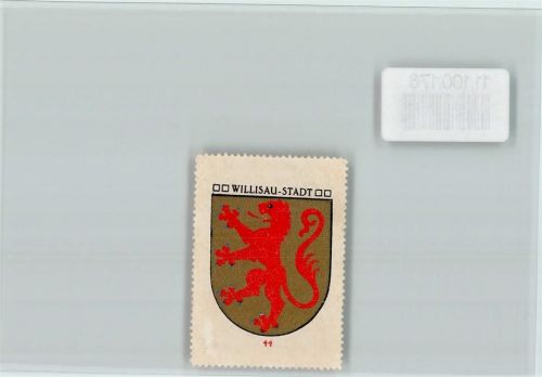 6130 Willisau - Vignette Wappen Kaffee Hag ca 1920-1940