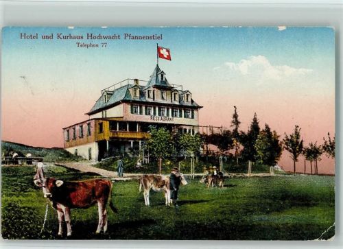 Pfannenstiel Gebrauchsspuren Hotel Kurhaus Hochwacht Kühe